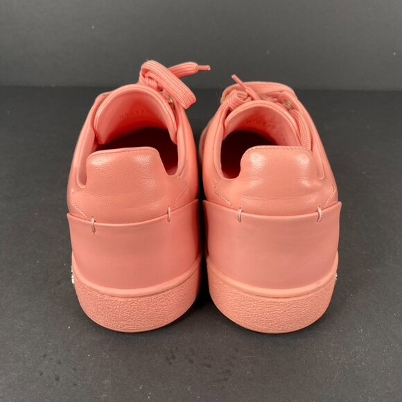 Louis Vuitton Pink Patent Leather Front Row Sneakers Size 36.5 - Picture 4 of 9